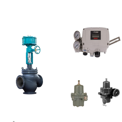 Valvola di controllo pneumatica con posizionatore di valvola intelligente originale rotor YT-2500 e regolatore di filtro Fisher 67CFR