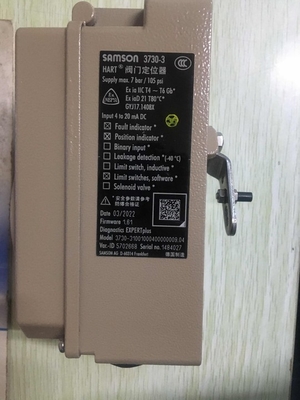 Attuatore pneumatico di marca cinese con Samsung Pneumatic Smart Valve Positioner 3730-1 3730-2 3730-3 per valvola di controllo
