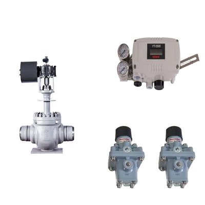 Valvola di controllo pneumatico con posizionatore di valvola intelligente originale Rotork YT-2500 e regolatore di filtro Masoneilan 78-40