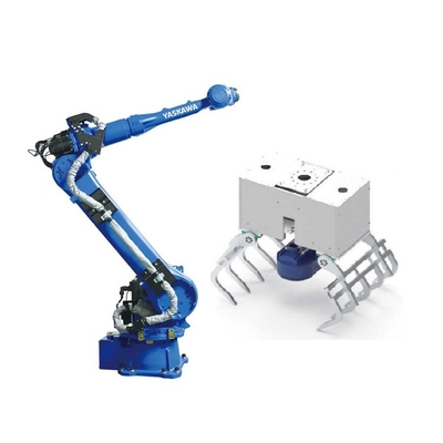 Braccio robotico industriale a 6 assi Yaskawa GP35L con afferratore robot CNGBS per robot di movimentazione automatizzata