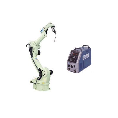 Robot industriale OTC FD-B6L con portata 2008MM con saldatori ARC e macchina di saldatura DM350