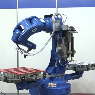 Verniciatura auto braccio robotico 6 assi Yaskawa MPX1150 Con CNGBS Robot Gripper Per Verniciare Robot Parete