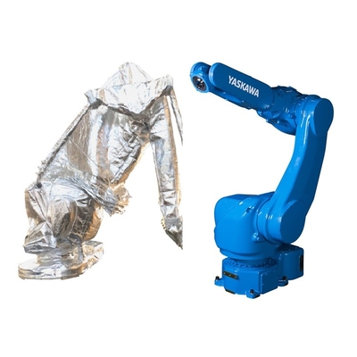 6 Assi Verniciatura Braccio Robotico Yaskawa MPX1950 Con CNGBS Robot Abbigliamento Per Robot Verniciatura Automatica