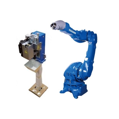 Verniciatura 6 Asse Braccio robotico Yaskawa MPX2600 Con CNGBS Stazione di pulizia delle armi Per Verniciare Robot
