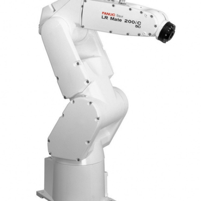 FANUC LR Mate 200iD 6 assi braccio robot industriale con presa CNGBS per l'assemblaggio del motore