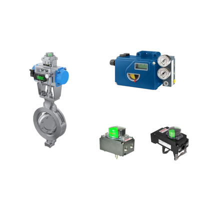 Valvola di controllo pneumatico cinese con posizionatore di valvola Foxboro originale SRD991 intelligente e interruttore di limite di rotore