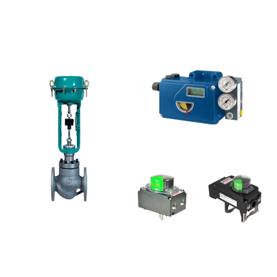 Valvola di controllo pneumatico cinese con posizionatore di valvola Foxboro originale SRD991 intelligente e interruttore di limite di rotore