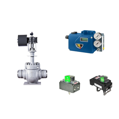 Valvola di controllo pneumatico cinese con posizionatore di valvola Foxboro originale SRD991 intelligente e interruttore di limite di rotore