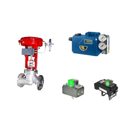 Valvola di controllo pneumatico cinese con posizionatore di valvola Foxboro originale SRD991 intelligente e interruttore di limite di rotore
