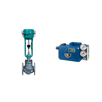 Valvola di controllo pneumatico cinese con posizionatore di valvola Foxboro SRD991 originale intelligente e valvola solenoide Burkert