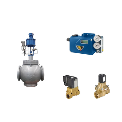 Valvola di controllo pneumatico cinese con posizionatore di valvola Foxboro SRD991 originale intelligente e valvola solenoide Burkert