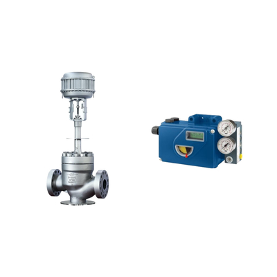 Valvola di controllo pneumatico cinese con posizionatore di valvola Foxboro SRD991 originale intelligente e valvola solenoide Burkert