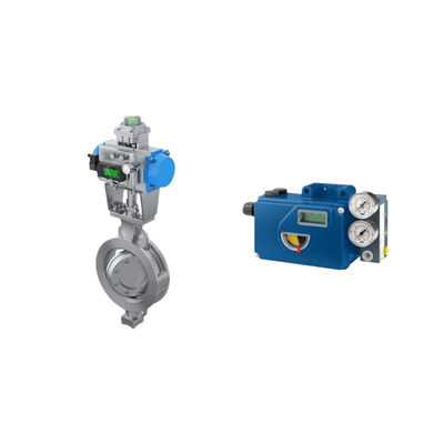Valvola di controllo pneumatico cinese con posizionatore di valvola Foxboro SRD991 originale intelligente e valvola solenoide Burkert