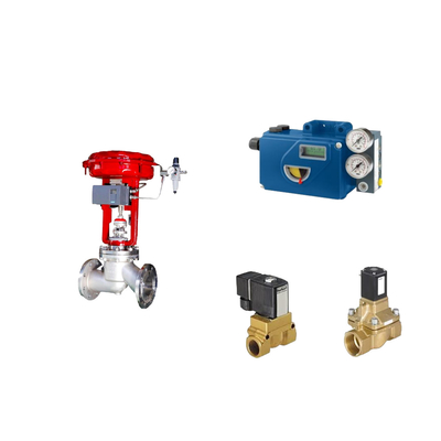Valvola di controllo pneumatico cinese con posizionatore di valvola Foxboro SRD991 originale intelligente e valvola solenoide Burkert