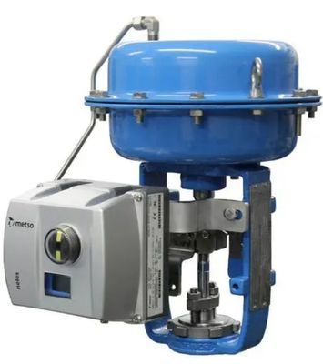 Valvola di controllo cinese con posizionatore di valvola Neles ND9000 e attuatore pneumatico