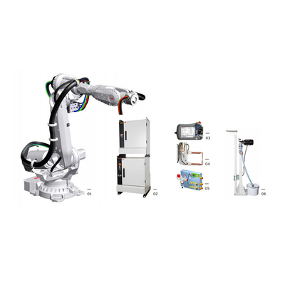 Gran carico IRB6700-200/2.6 di manipolatore come robot industriale a 6 assi per la movimentazione dei materiali