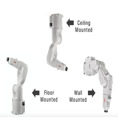 ABB IRB 1200 Braccio robotico industriale con pinza CNGBS come apparecchiatura per la movimentazione dei materiali CNC
