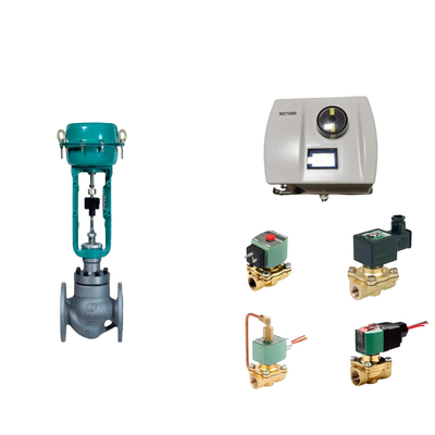 Valvola di controllo pneumatico con Neles ND7000 posizionatore di valvola intelligente con valvola solenoide Asco come fornitore di valvole Sto
