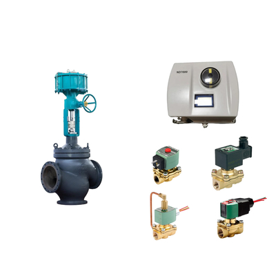 Valvola di controllo pneumatico con Neles ND7000 posizionatore di valvola intelligente con valvola solenoide Asco come fornitore di valvole Sto