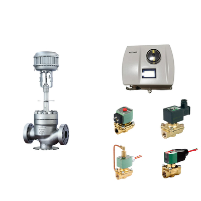 Valvola di controllo pneumatico con Neles ND7000 posizionatore di valvola intelligente con valvola solenoide Asco come fornitore di valvole Sto