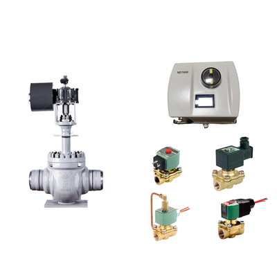 Valvola di controllo pneumatico con Neles ND7000 posizionatore di valvola intelligente con valvola solenoide Asco come fornitore di valvole Sto