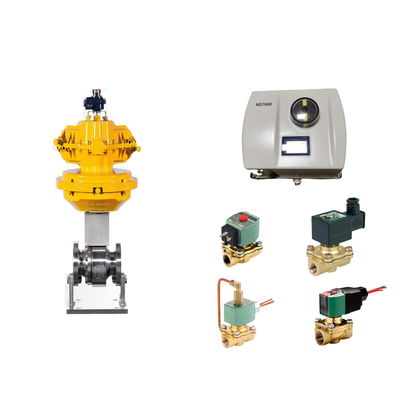 Valvola di controllo pneumatico con Neles ND7000 posizionatore di valvola intelligente con valvola solenoide Asco come fornitore di valvole Sto