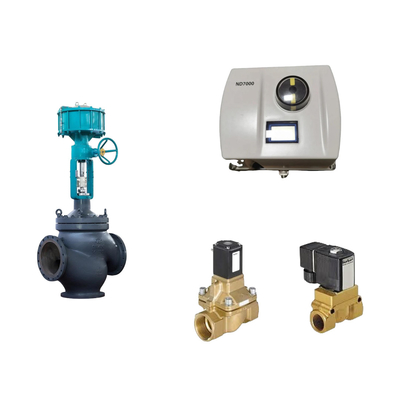Valvola di controllo pneumatico cinese con posizionatore di valvola Neles ND7000 e valvola solenoide Burkert