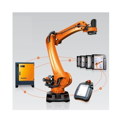 KUKA KR 180 R3200 PA 5 Assi Braccio Robotico Con 180KG Carico utile Per Macchine di Imballaggio Come Robot di Paletizzazione
