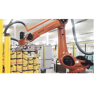 KUKA KR 180 R3200 PA 5 Assi Braccio Robotico Con 180KG Carico utile Per Macchine di Imballaggio Come Robot di Paletizzazione
