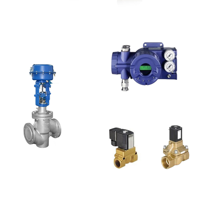 Valvola di controllo pneumatico cinese con posizionatore di valvola Foxboro SRD960 originale intelligente e valvola solenoide Burkert