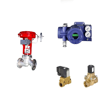 Valvola di controllo pneumatico cinese con posizionatore di valvola Foxboro SRD960 originale intelligente e valvola solenoide Burkert
