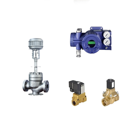 Valvola di controllo pneumatico cinese con posizionatore di valvola Foxboro SRD960 originale intelligente e valvola solenoide Burkert