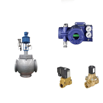Valvola di controllo pneumatico cinese con posizionatore di valvola Foxboro SRD960 originale intelligente e valvola solenoide Burkert