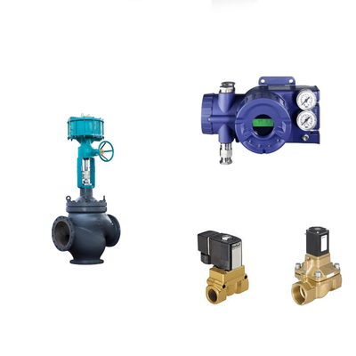 Valvola di controllo pneumatico cinese con posizionatore di valvola Foxboro SRD960 originale intelligente e valvola solenoide Burkert