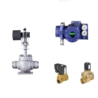 Valvola di controllo pneumatico cinese con posizionatore di valvola Foxboro SRD960 originale intelligente e valvola solenoide Burkert