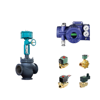 Valvola di controllo pneumatico cinese con posizionatore di valvola Foxboro SRD960 originale intelligente e valvola solenoide Asco