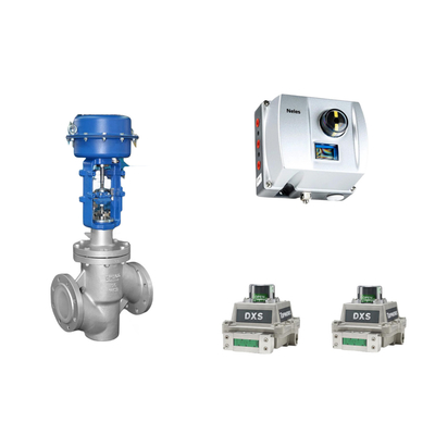 Valvola di controllo pneumatica cinese con Neles ND9000 posizionatore di valvola intelligente con EMERSON limite di scambio fornitore di magazzino