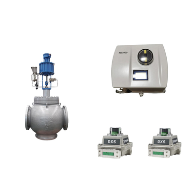 Valvola di controllo con Neles ND7000 Posizionatore di valvola intelligente con interruttore di limite EMERSON