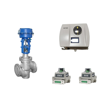 Valvola di controllo con Neles ND7000 Posizionatore di valvola intelligente con interruttore di limite EMERSON