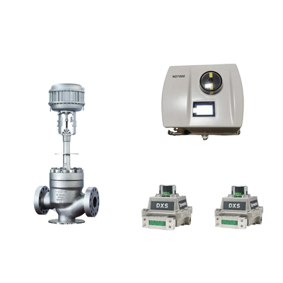 Valvola di controllo con Neles ND7000 Posizionatore di valvola intelligente con interruttore di limite EMERSON