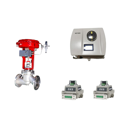Valvola di controllo con Neles ND7000 Posizionatore di valvola intelligente con interruttore di limite EMERSON