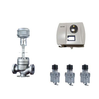 Valvola di controllo pneumatico cinese con posizionatore di valvola Neles ND7000 e interruttore di limite EMERSON
