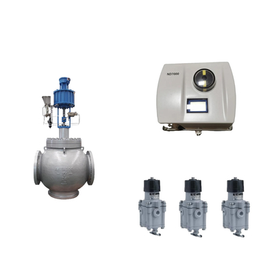 Valvola di controllo pneumatico cinese con posizionatore di valvola Neles ND7000 e interruttore di limite EMERSON