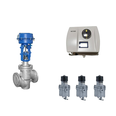 Valvola di controllo pneumatico cinese con posizionatore di valvola Neles ND7000 e interruttore di limite EMERSON