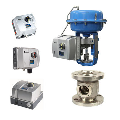 Valvola di controllo cinese con Neles Mesto Valve Positioner serie ND9000 ND9106HX8T, ND9103HX8T e attuatore pneumatico