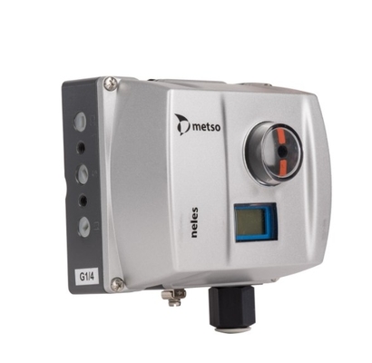 Valvola di controllo cinese con Neles Mesto Valve Positioner serie ND9000 ND9106HX8T, ND9103HX8T e attuatore pneumatico