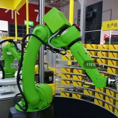 6 Axis Fanuc CRX-5iA Cobot Robot Arm con CNGBS Robot Clothes per la manipolazione come robot collaborativo