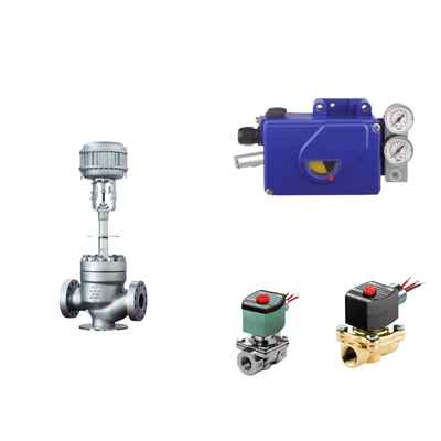 Valvola di controllo pneumatico cinese con posizionatore di valvola Foxboro SRI990 originale intelligente e valvola solenoide ASCO