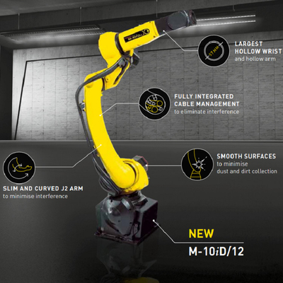 FANUC Robot M-10iD/12 Robot industriale con 6 assi per la movimentazione dei materiali