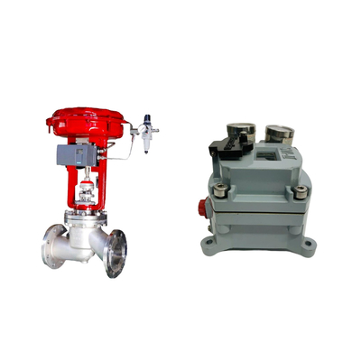 Valvola di controllo pneumatico cinese con Masoneilan SVI2-21123121 Valve Positioner E Valvola solenoide ASCO